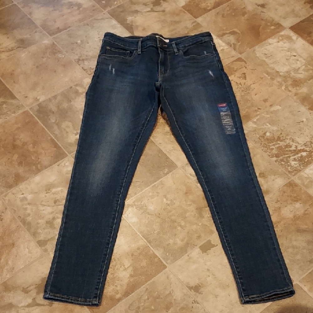 Levi's Women's Dark Blue Skinny Jeans